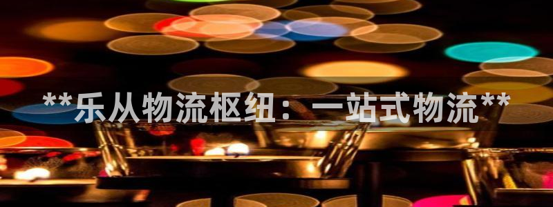 28圈ccm游戏：**乐从物流枢纽：
