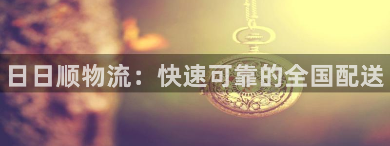 28圈注册网站谁有：日日顺物流：快速