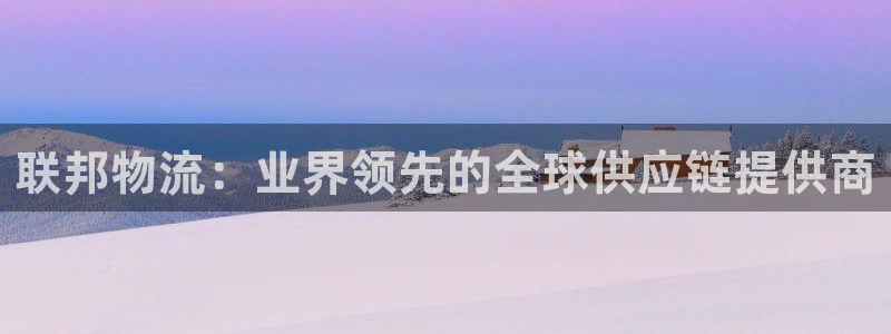 28圈账号注册：联邦物流：业界领先的