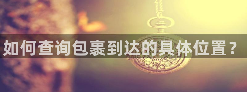 28圈黑平台吗：如何查询包裹到达的具